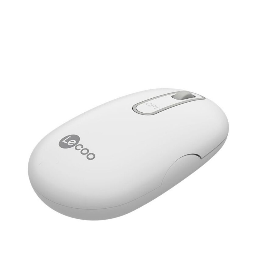 Lecoo WS207 Şarj Edilebilir Kablosuz Mouse Beyaz - 4