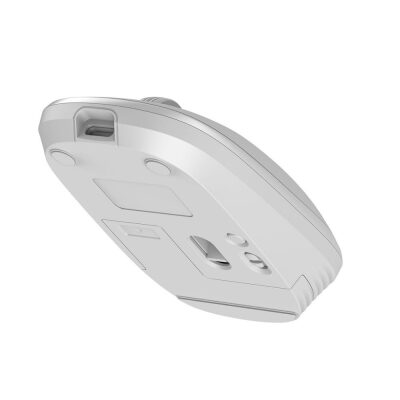 Lecoo WS209 Dual Mod Bluetooth ve Kablosuz Şarj Edilebilir Optik Mouse Beyaz - 2