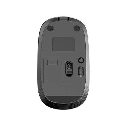 Lecoo WS209 Dual Mod Bluetooth ve Kablosuz Şarj Edilebilir Optik Mouse Siyah - 4
