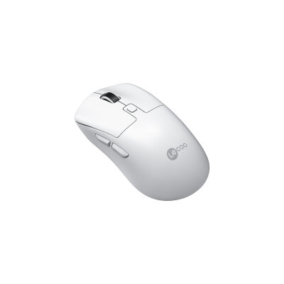 Lecoo WS216 Dual-Mode Bluetooth ve 2.4G Kablosuz Optik Mouse 7 Tuş Beyaz - 3