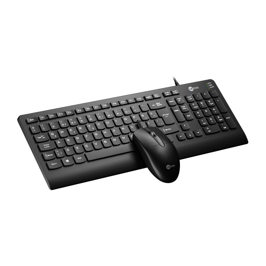Lenovo Lecoo CM103 Kablolu Klavye ve Mouse Set - 4