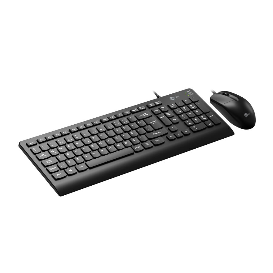 Lenovo Lecoo CM103 Kablolu Klavye ve Mouse Set - 3