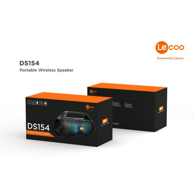 Lenovo Lecoo DS154 Boombox RGB Taşınabilir Bluetooth Hoparlör - 6