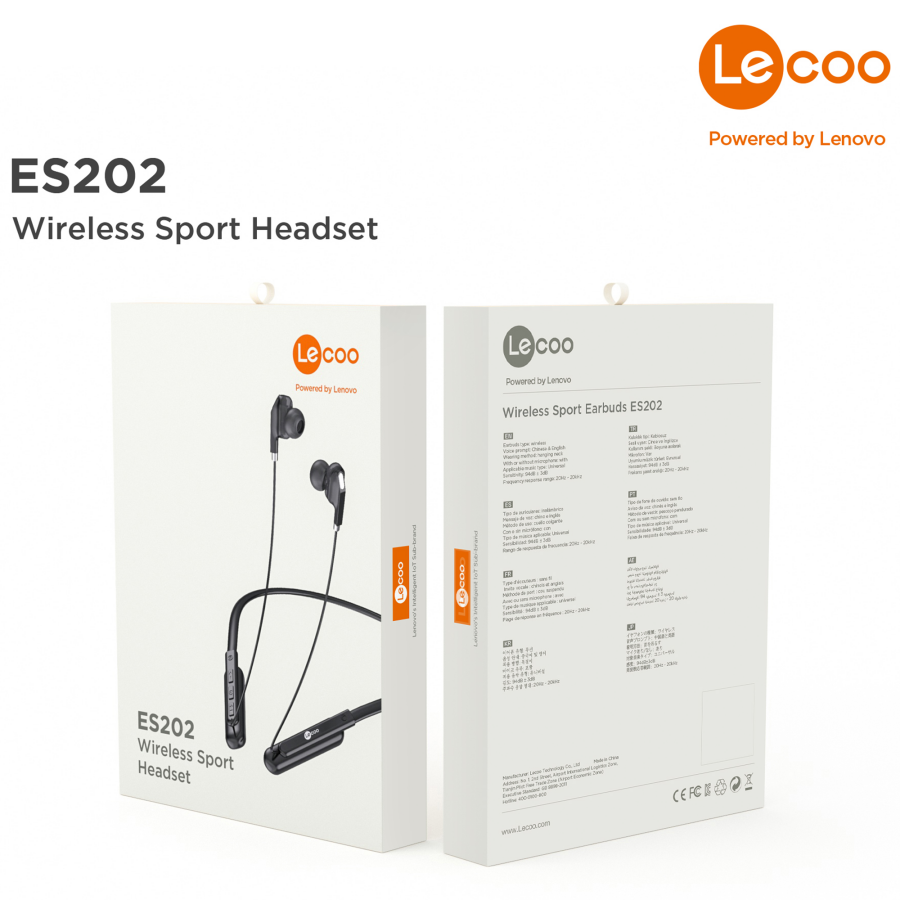 Lenovo Lecoo ES202 Kablosuz Bluetooth Kulak İçi Kulaklık - 5