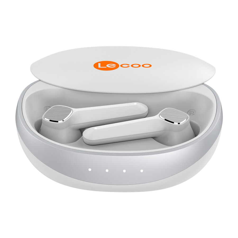 Lenovo Lecoo EW305 Bluetooth 5.1 ENC Kablosuz Kulak İçi Kulaklık Beyaz - 4