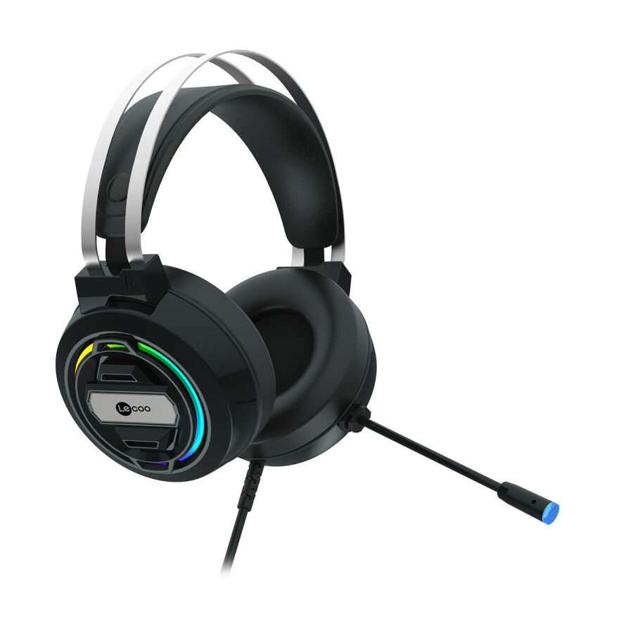 Lenovo Lecoo HT401 Kulak Üstü RGB Gaming Oyuncu Kulaklığı 3.5mm Jack + USB - 2