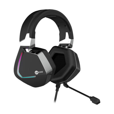 Lenovo Lecoo HT402 7.1 Kulak Üstü RGB Gaming Oyuncu Kulaklığı - 3