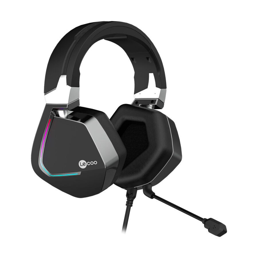 Lenovo Lecoo HT402 7.1 Kulak Üstü RGB Gaming Oyuncu Kulaklığı - 3