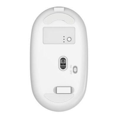 Lenovo Lecoo WS207 Şarj Edilebilir Kablosuz Mouse Beyaz - 2