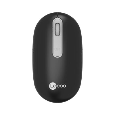 Lenovo Lecoo WS207 Şarj Edilebilir Kablosuz Mouse Siyah 