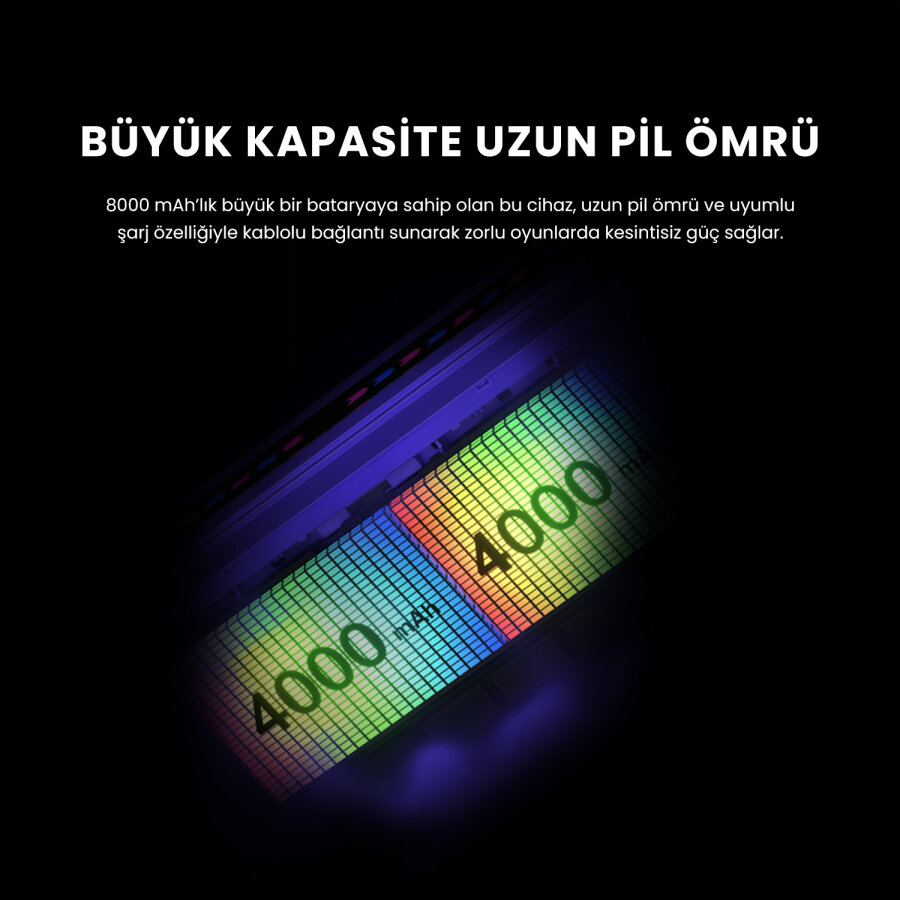 Leobog AMG65 Mekanik Gaming Oyuncu Klavyesi LED Matrix Ekranlı Jasper Switch RGB Hot Swap Siyah - 10