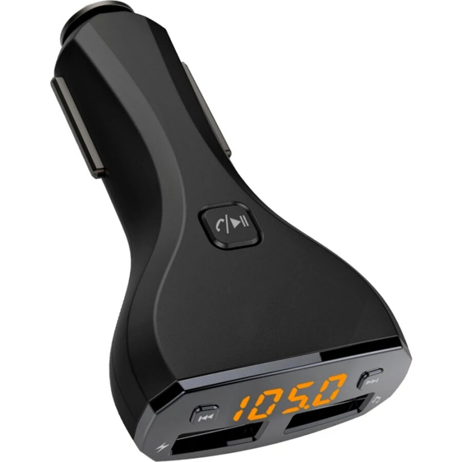 Linktech G6 2.4A Şarj Destekli LCD Ekranlı FM Transmitter - 2