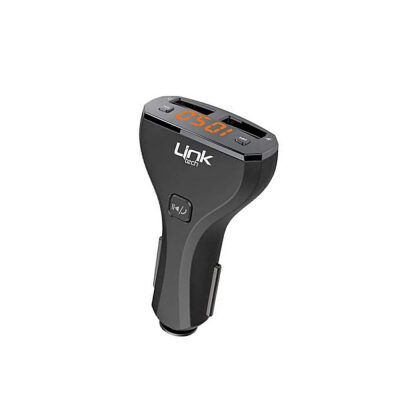 Linktech G6 2.4A Şarj Destekli LCD Ekranlı FM Transmitter - 5