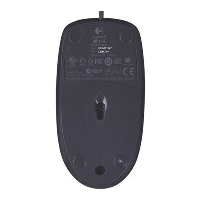 Logitech M100R USB Kablolu Mouse - 5