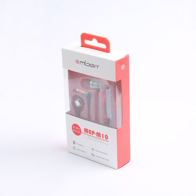 Mbest 10mm Dinamik Sürücülü 3.5mm Jack Girişli Mikrofonlu Kulak içi Kulaklık Siyah - 7