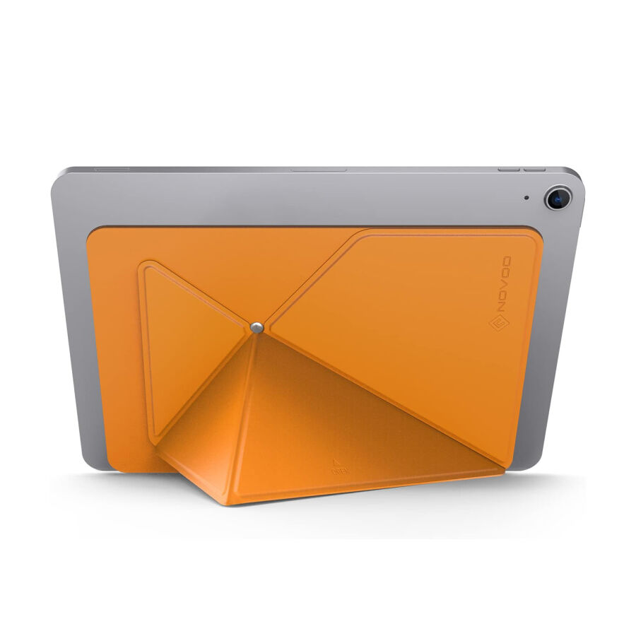 Novoo RT10 Açı Ayarlı Katlanabilir 10" inç ve Üzeri için Ultra Slim Tablet Standı Turuncu - 5