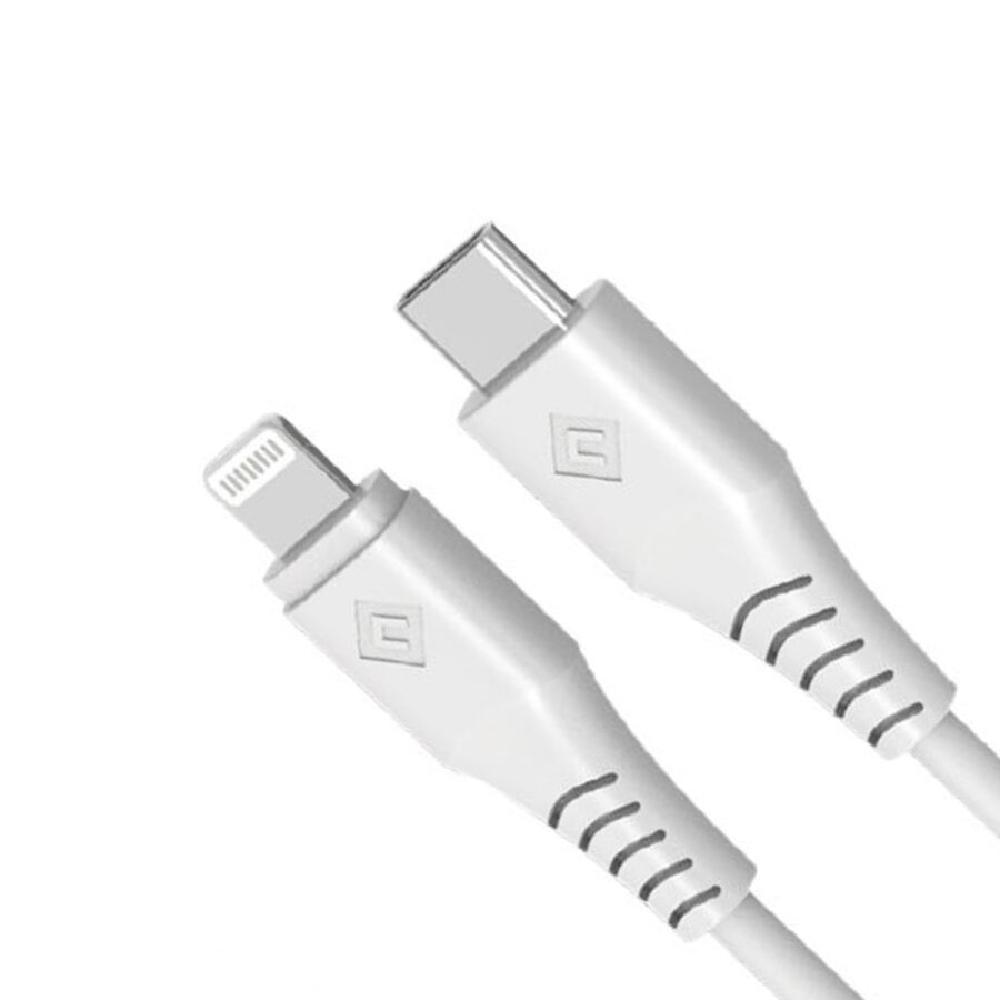 Novoo Type-C iPhone Lightning Hızlı Şarj Kablosu Beyaz 1.2 Metre - 2