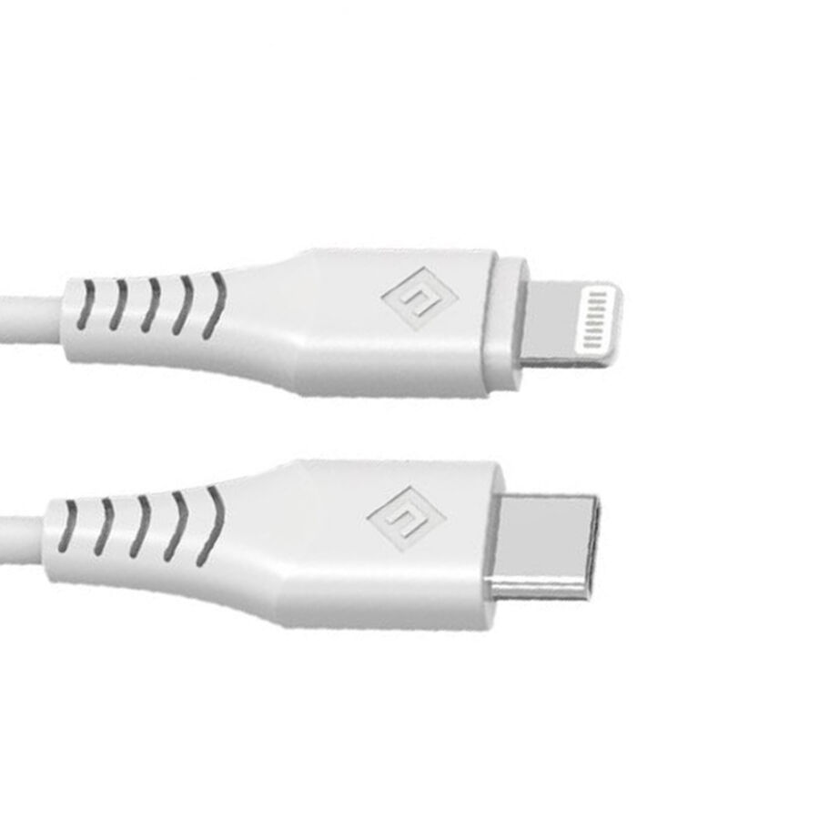 Novoo Type-C iPhone Lightning Hızlı Şarj Kablosu Beyaz 1.2 Metre - 3