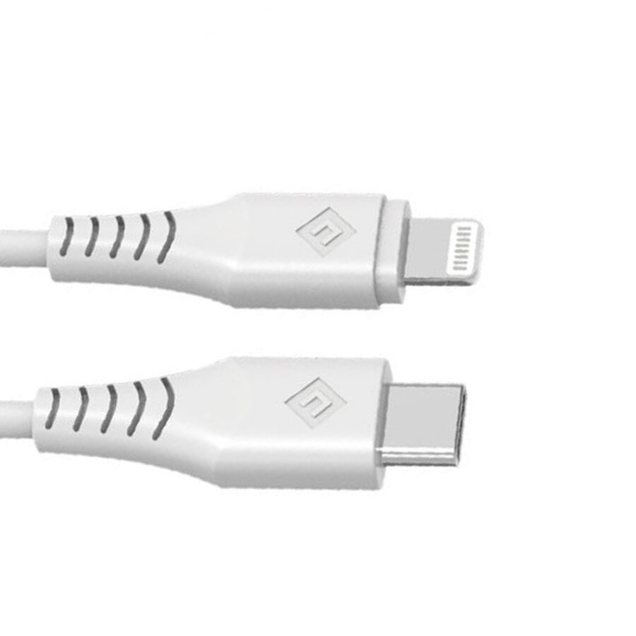 Novoo Type-C iPhone Lightning Hızlı Şarj Kablosu Beyaz 1.2 Metre - 3