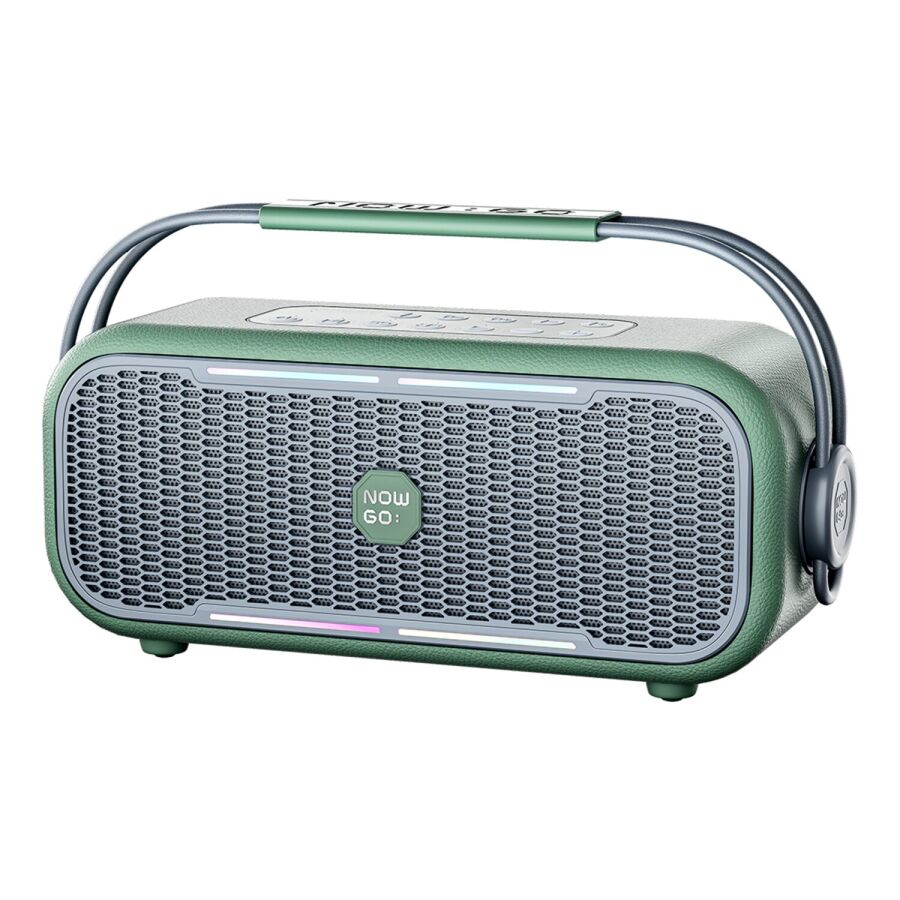 NOWGO C2 60W Bluetooth Hoparlör RGB IPX4 Taşınabilir Karaoke Sistemi Yeşil - 1