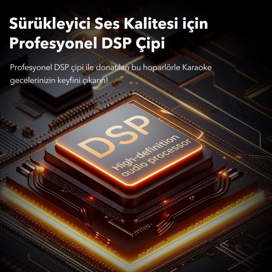 NOWGO C2 60W Bluetooth Hoparlör RGB IPX4 Taşınabilir Karaoke Sistemi Yeşil - 10