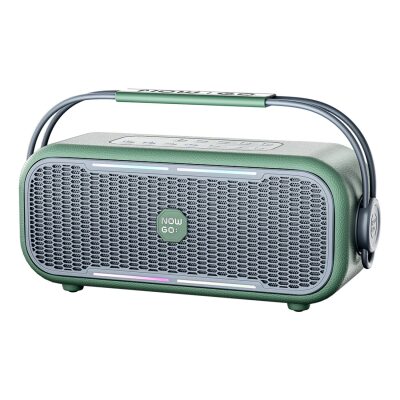 NOWGO C2 60W Bluetooth Hoparlör RGB IPX4 Taşınabilir Karaoke Sistemi Yeşil