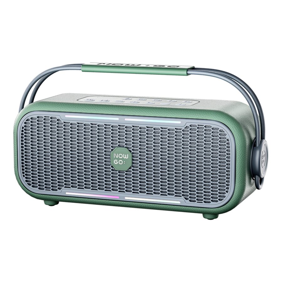 NOWGO C2 60W Bluetooth Hoparlör RGB IPX4 Taşınabilir Karaoke Sistemi Yeşil - 1