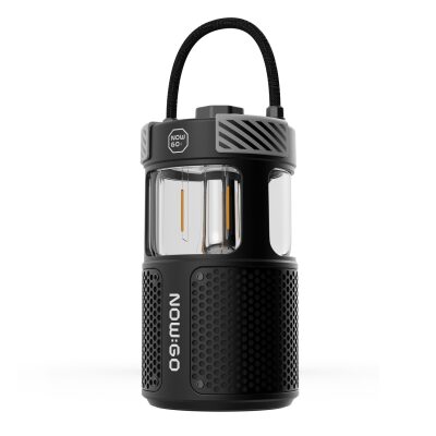 NowGo F1 20W Bluetoooth Hoparlör Taşınabilir Powerbank Kamp Feneri Siyah