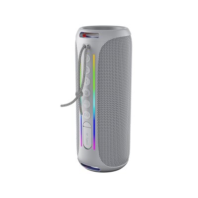 NowGo F6 20W RGB Speaker Su Geçirmez Taşınabilir Kablosuz Bluetooth Hoparlör Gri - 2