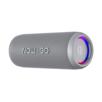 NowGo F6 20W RGB Speaker Su Geçirmez Taşınabilir Kablosuz Bluetooth Hoparlör Gri