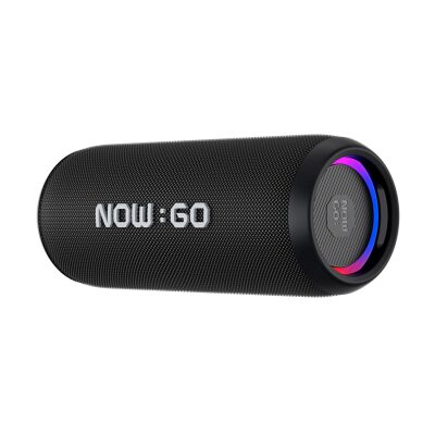 NowGo F6 20W RGB Speaker Su Geçirmez Taşınabilir Kablosuz Bluetooth Hoparlör Siyah