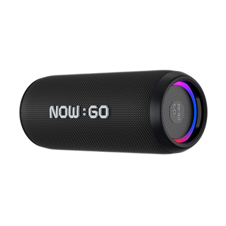 NowGo F6 20W RGB Speaker Su Geçirmez Taşınabilir Kablosuz Bluetooth Hoparlör Siyah - 1