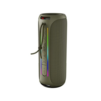 NowGo F6 20W RGB Speaker Su Geçirmez Taşınabilir Kablosuz Bluetooth Hoparlör Yeşil - 2