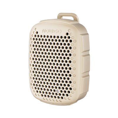 NowGo Lava Clip 5W Klipsli Su Geçirmez Taşınabilir Mini Bluetooth Hoparlör Bej