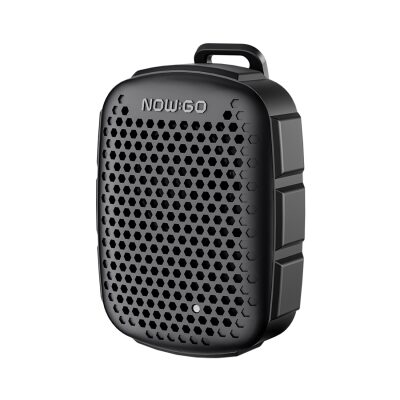 NowGo Lava Clip 5W Klipsli Su Geçirmez Taşınabilir Mini Bluetooth Hoparlör Siyah
