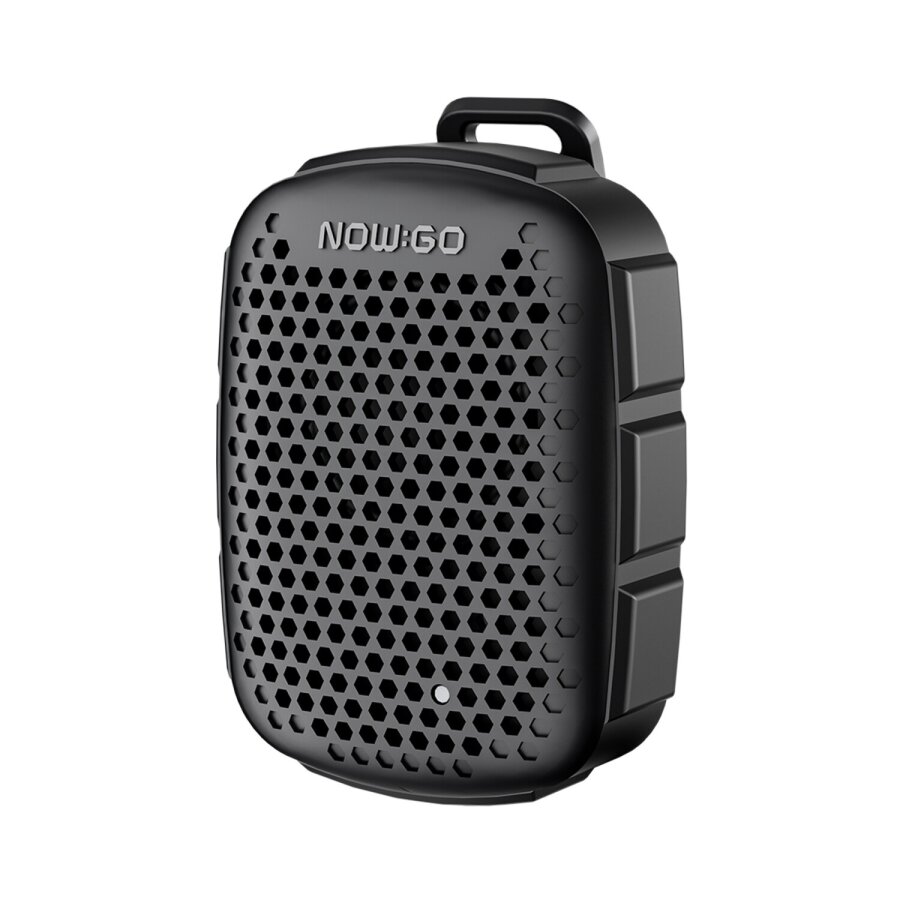 NowGo Lava Clip 5W Klipsli Su Geçirmez Taşınabilir Mini Bluetooth Hoparlör Siyah - 1