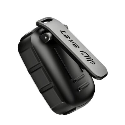 NowGo Lava Clip 5W Klipsli Su Geçirmez Taşınabilir Mini Bluetooth Hoparlör Siyah - 2