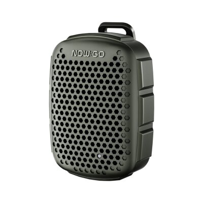 NowGo Lava Clip 5W Klipsli Su Geçirmez Taşınabilir Mini Bluetooth Hoparlör Yeşil