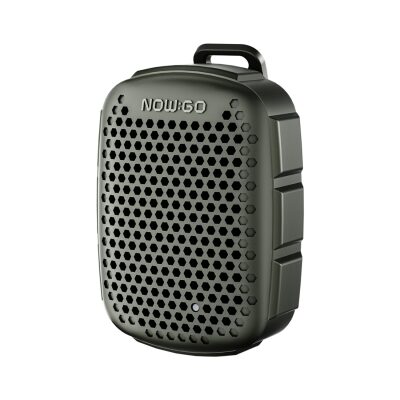 NowGo Lava Clip 5W Klipsli Su Geçirmez Taşınabilir Mini Bluetooth Hoparlör Yeşil