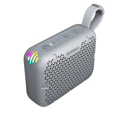 NowGo Stone M1 5W Su Geçirmez Taşınabilir Bluetooth 5.4 Hoparlör Gri - 2