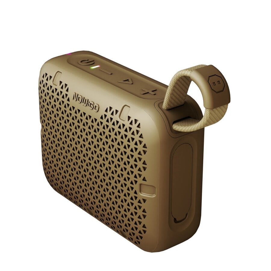 NowGo Stone M1 5W Su Geçirmez Taşınabilir Bluetooth 5.4 Hoparlör Kahverengi - 3