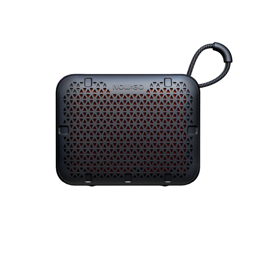 NowGo Stone M1 5W Su Geçirmez Taşınabilir Bluetooth 5.4 Hoparlör Siyah - 1