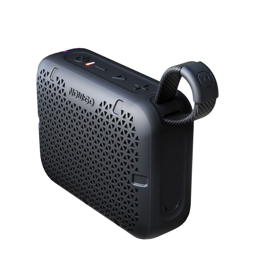 NowGo Stone M1 5W Su Geçirmez Taşınabilir Bluetooth 5.4 Hoparlör Siyah - 3