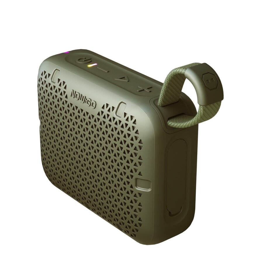 NowGo Stone M1 5W Su Geçirmez Taşınabilir Bluetooth 5.4 Hoparlör Yeşil - 3