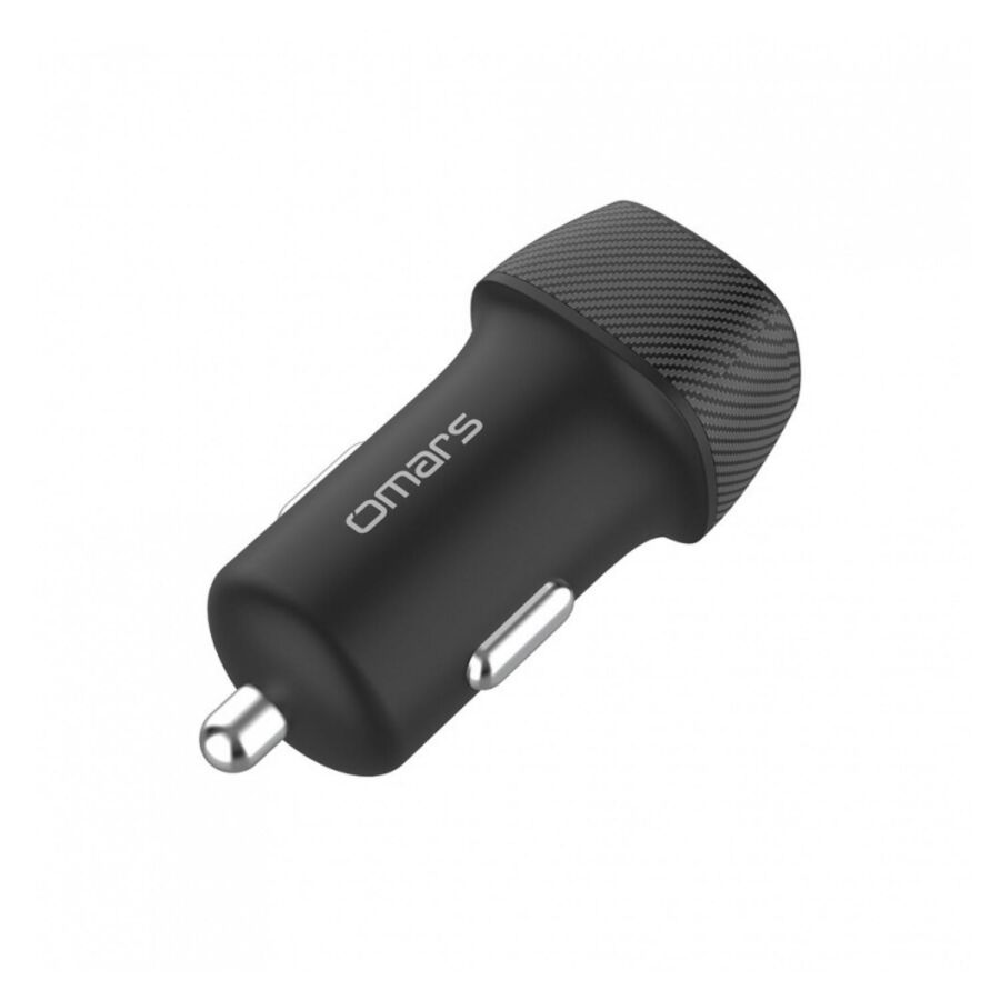 Omars 2.4A Çift USB Çıkışlı Araç içi Şarj Cihazı - 2