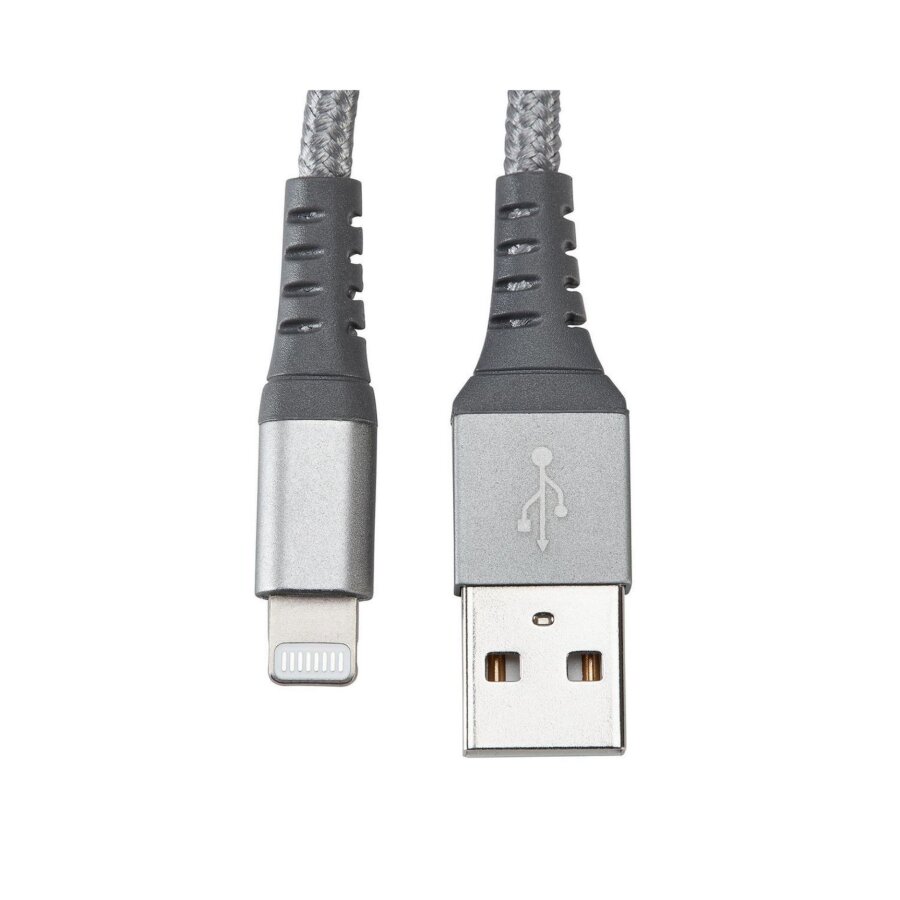 Omars MFI Lightning iPhone Hızlı Şarj ve Data Kablosu 1 Metre Gri - 4