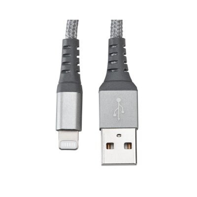 Omars MFI Lightning iPhone Hızlı Şarj ve Data Kablosu 1 Metre Gri - 4
