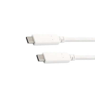 Omars Type-C 3.1 5Gbps 3A Şarj ve Data Kablosu Beyaz - 1.5 Metre - 3