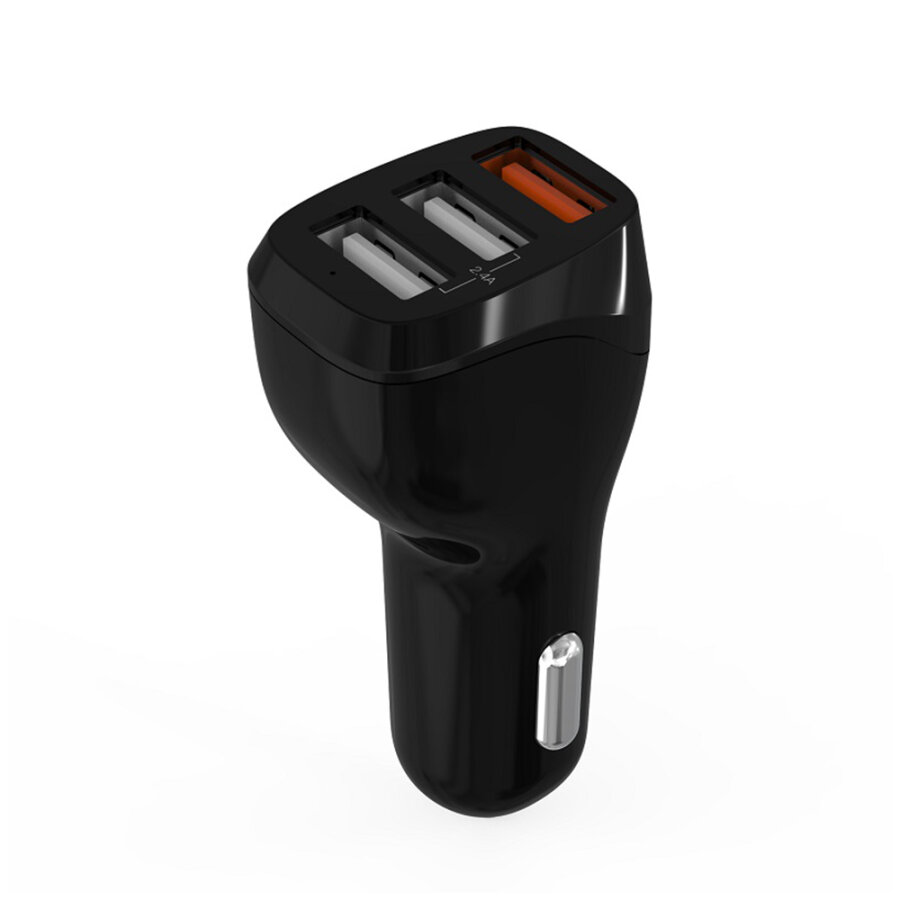 Omars USB 3 Portlu Qualcomm QC 3.0 Hızlı Araç Şarj Cihazı - 2