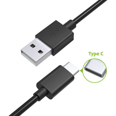 Omars USB Type-C Şarj ve Data Kablosu - 90cm - 2